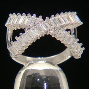 Bella Luce Diamond Simulant 2.99ctw Baguette